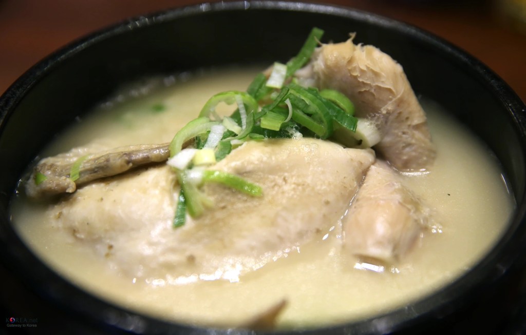 Samgyetang, Korean ginseng chicken soup eaten on boknal, the hottest days of summer — stray kids disband