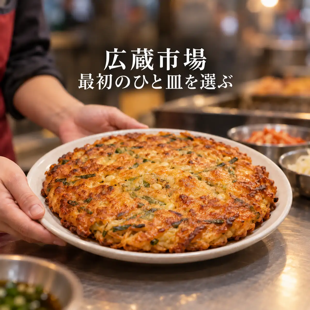 広蔵市場は何から食べる？緑豆チヂミ、ミニキンパと市場の物語