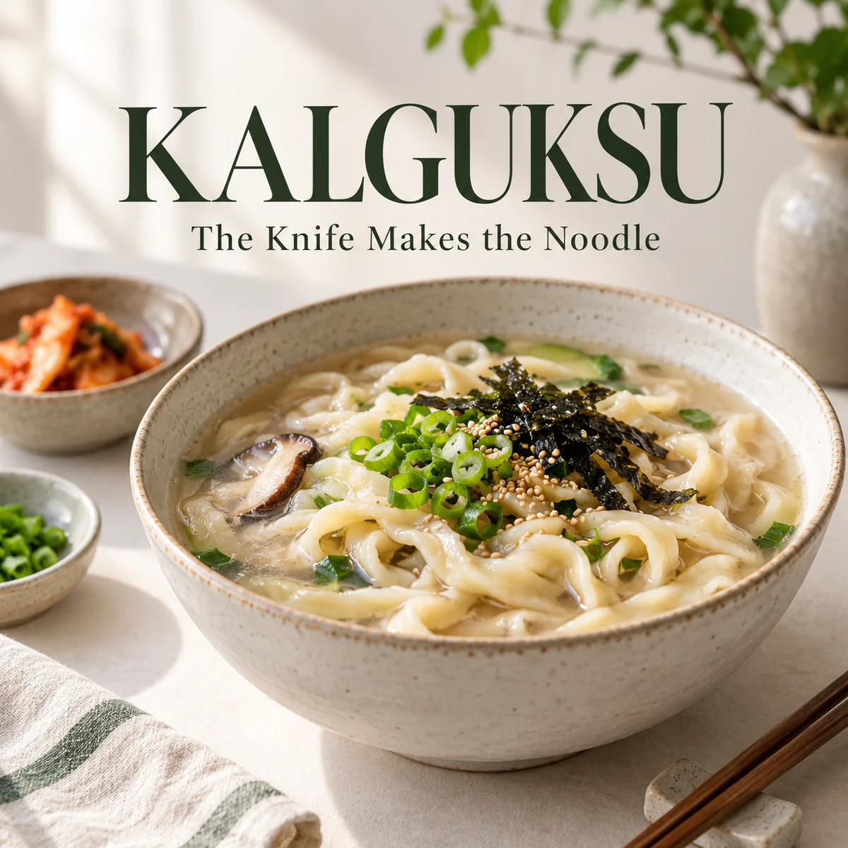 Kalguksu: Knife-Cut Noodles, Myeongdong and a Changing Bowl