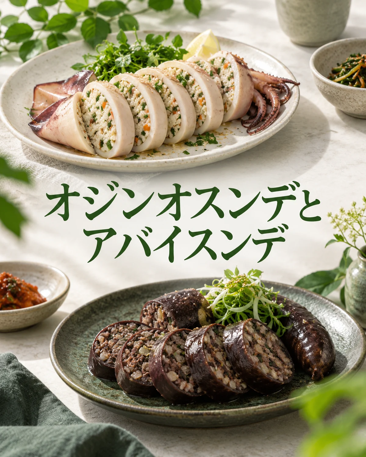 オジンオスンデとアバイスンデ