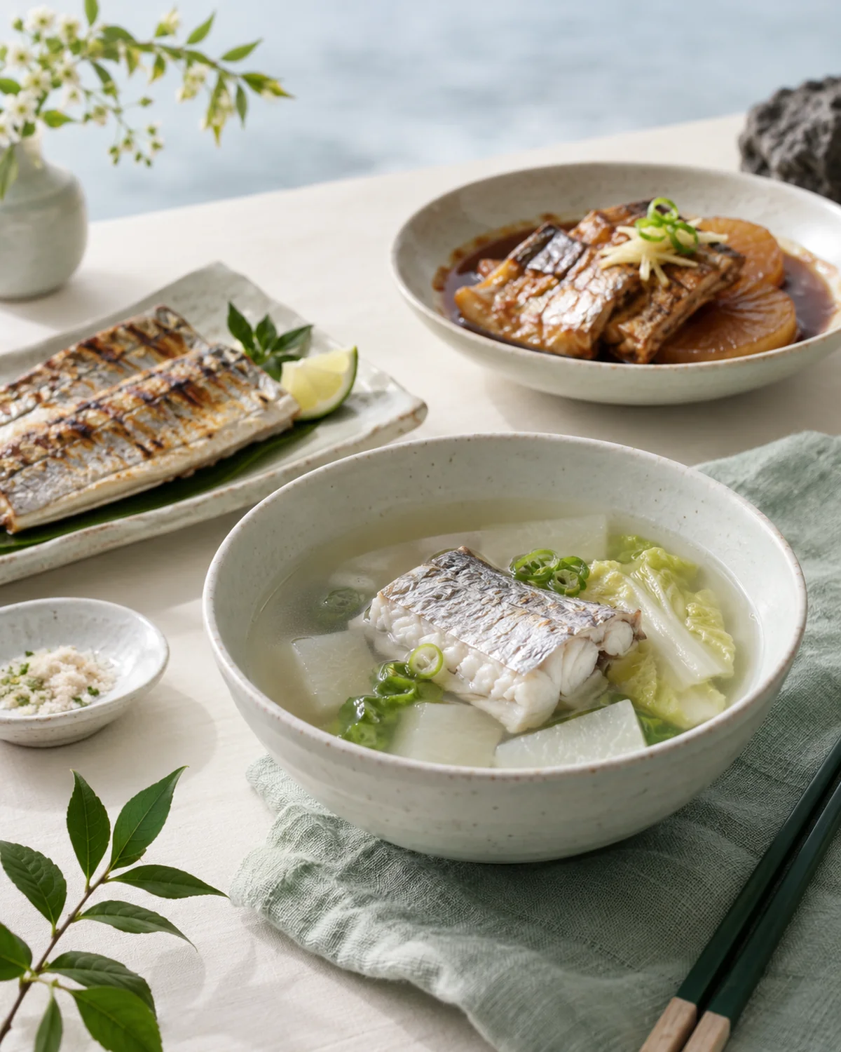 澄んだ汁物という選択も