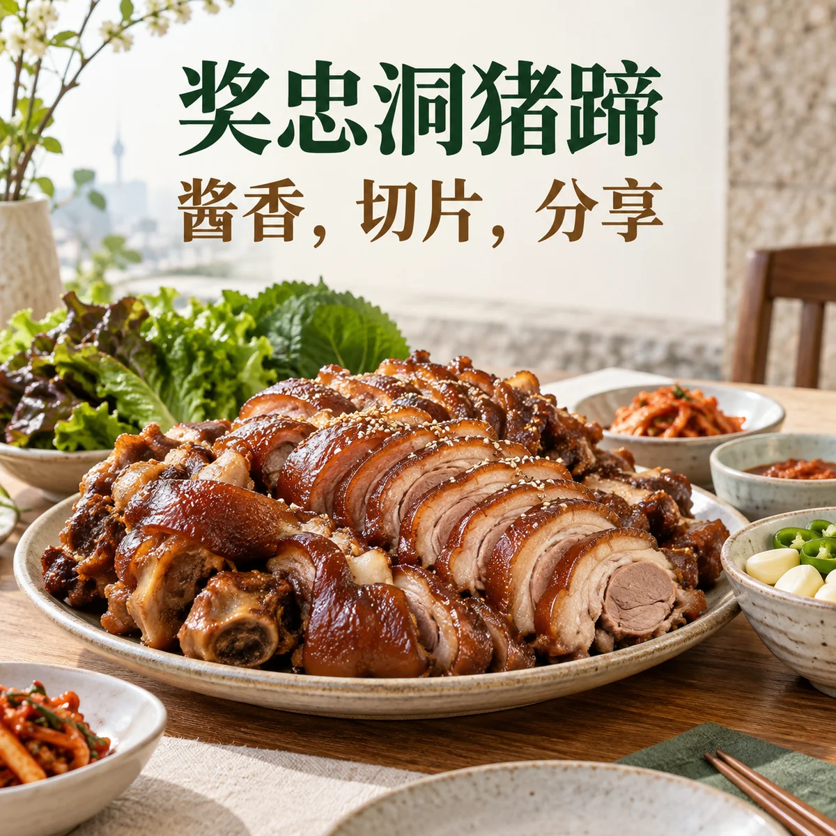 奖忠洞猪蹄：一锅卤煮如何变成首尔的共享晚餐