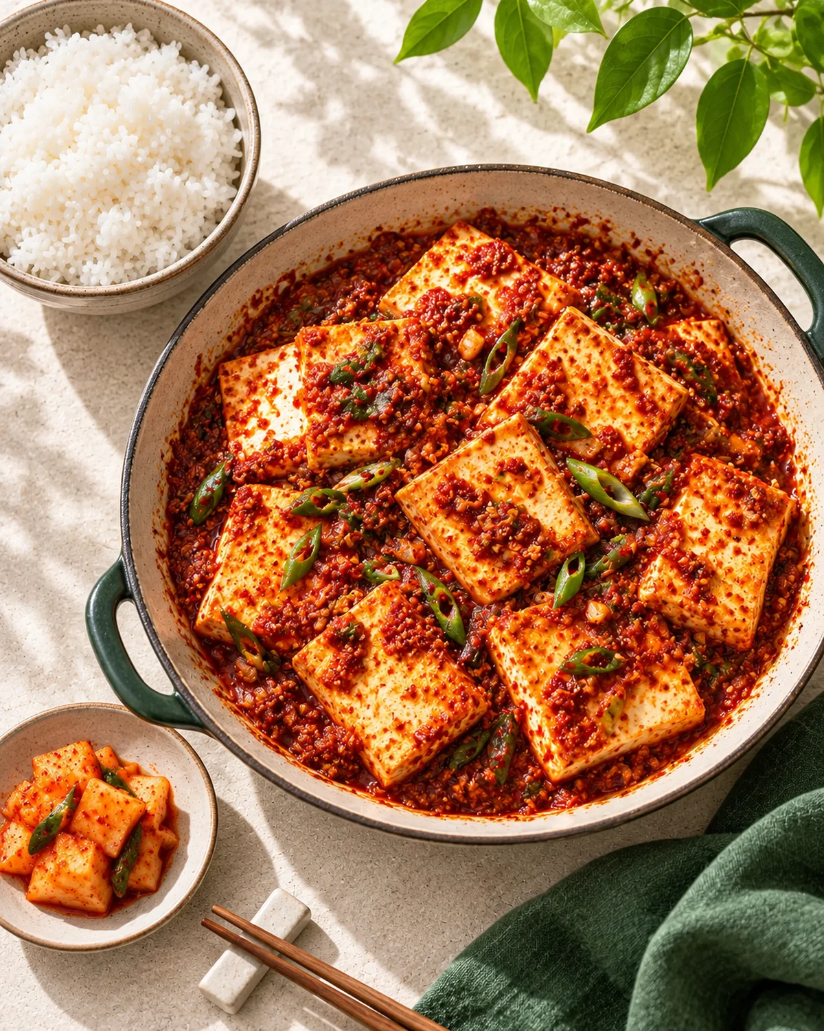 Dubu-duruchigi supplies the sit-down meal rather than a bread-shop side
