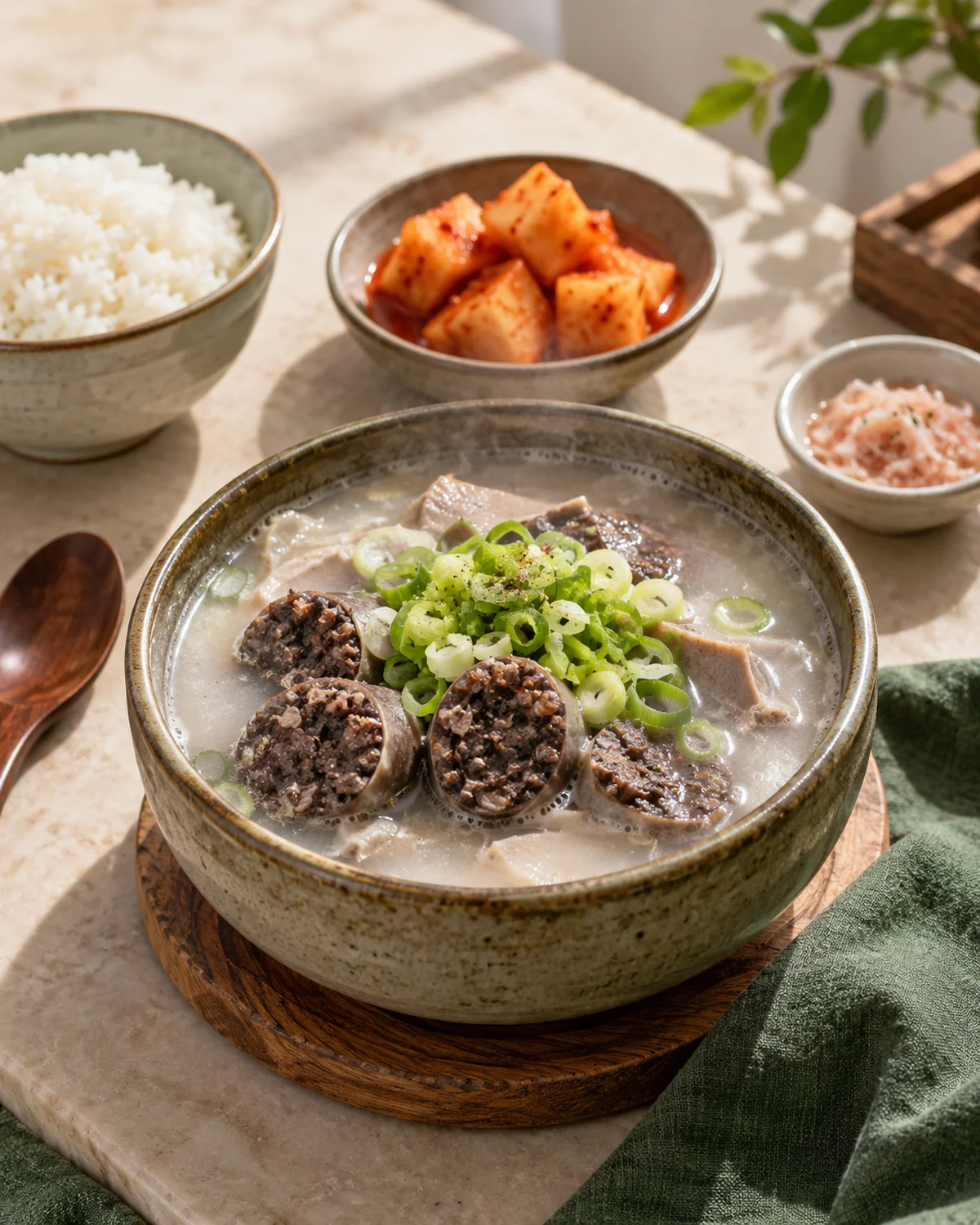 Broth and condiments change the rhythm of the meal