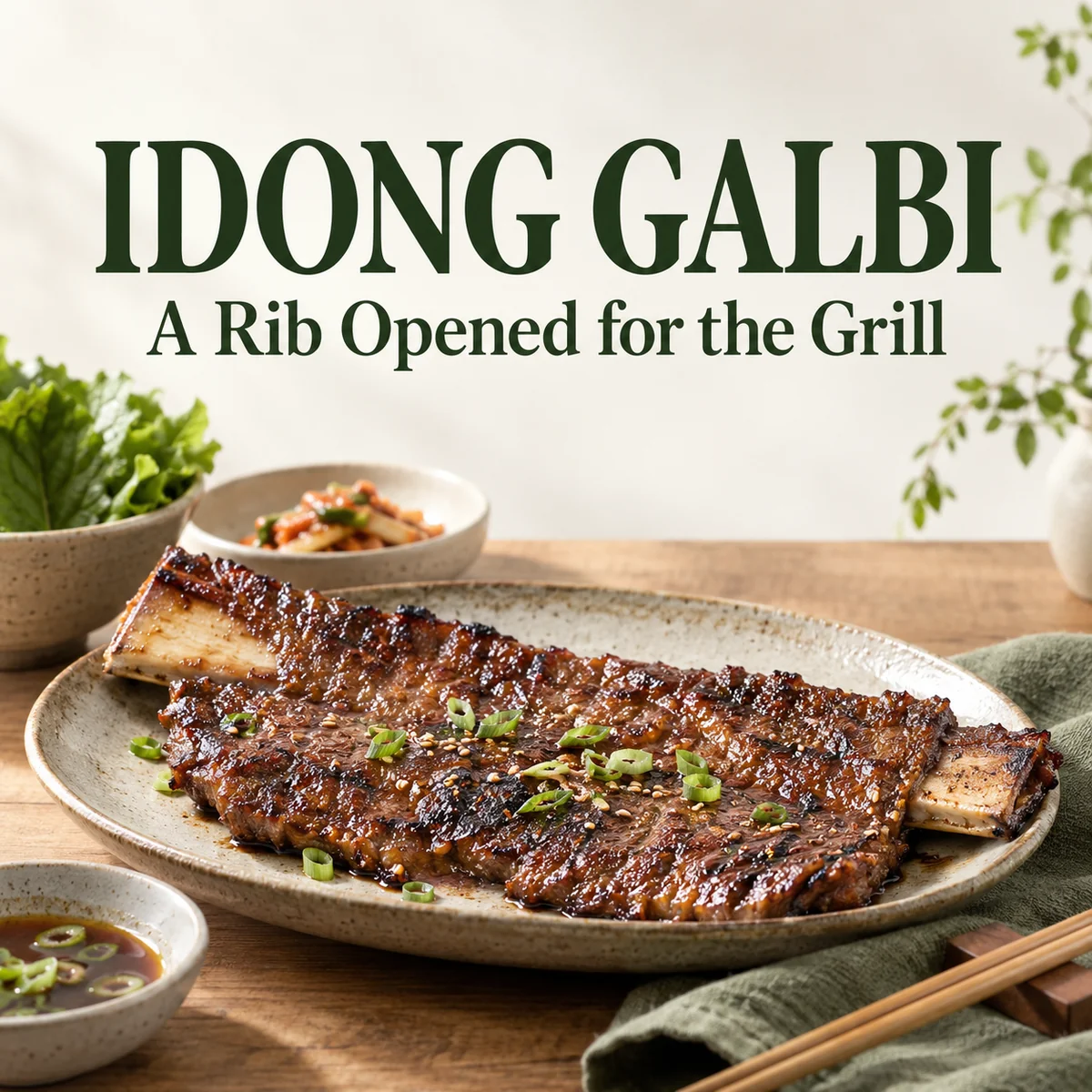 Idong Galbi: Pocheon’s Sweet Marinated Short Ribs