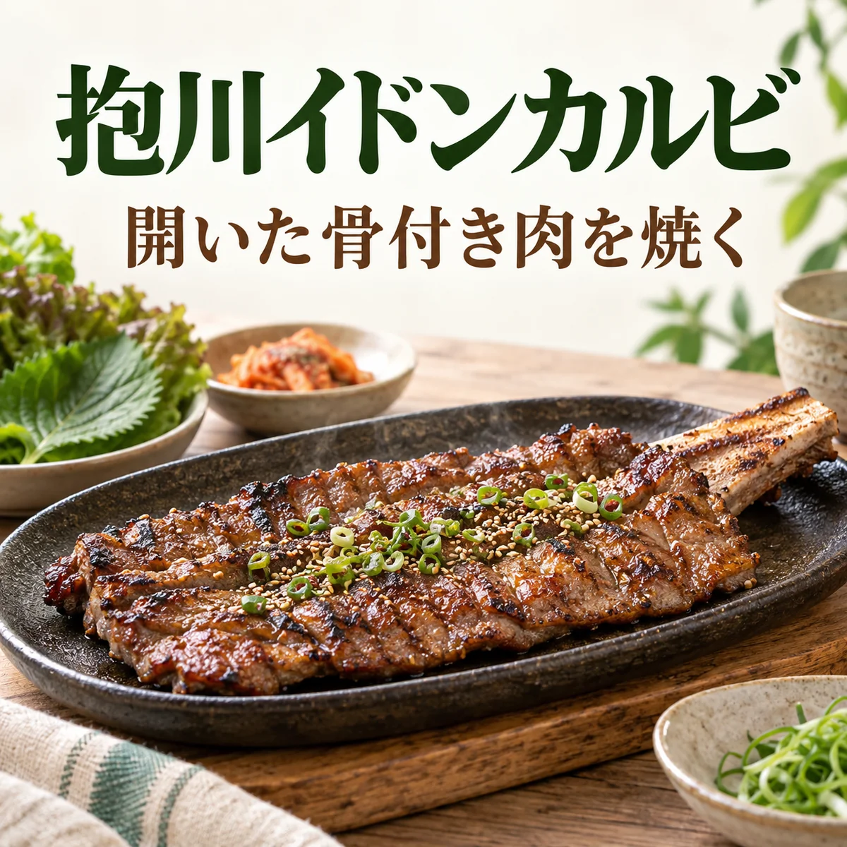 イドンカルビ：抱川の甘い漬けだれと、軍の街で育った焼き肉