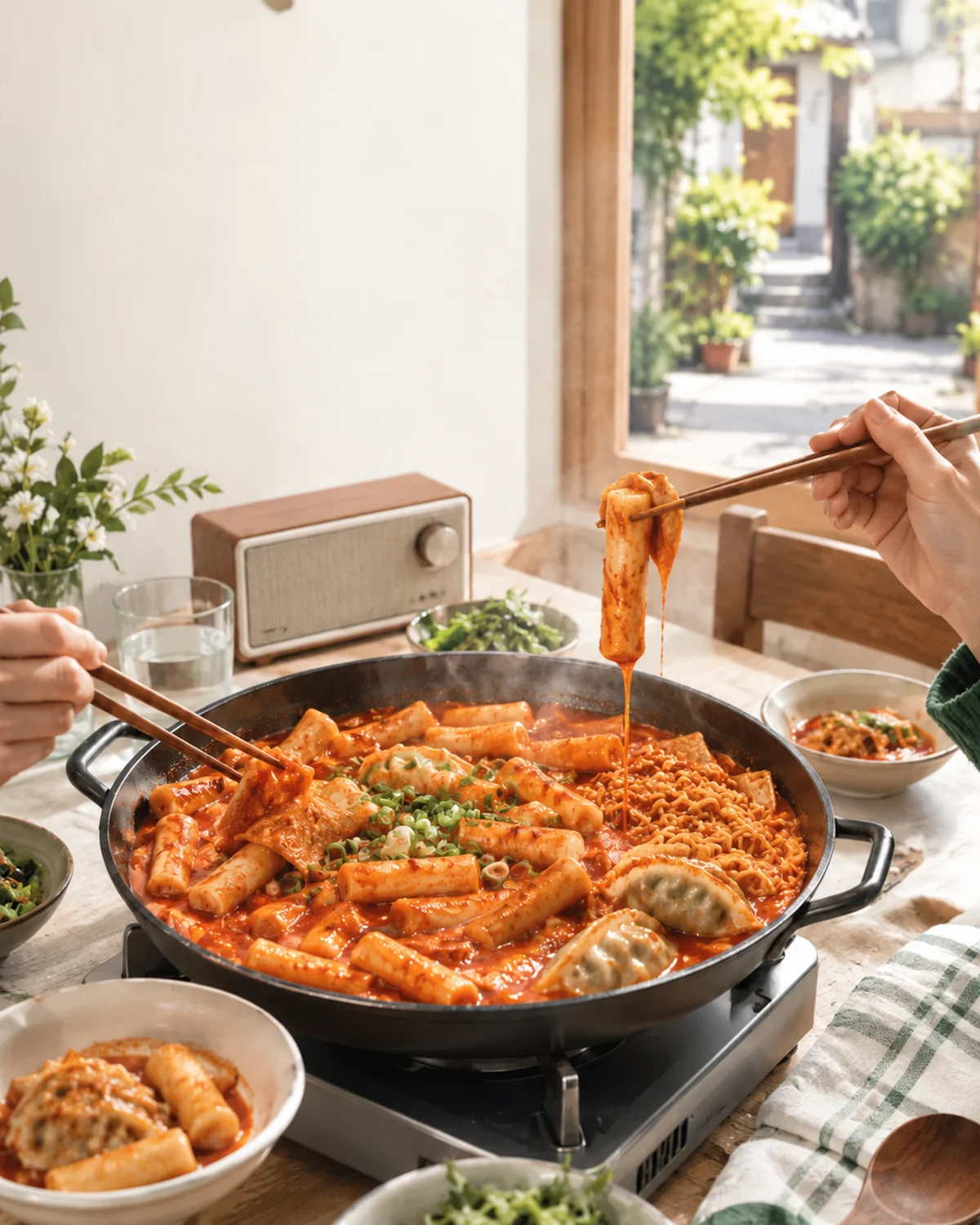 食事と会話を楽しむ場所