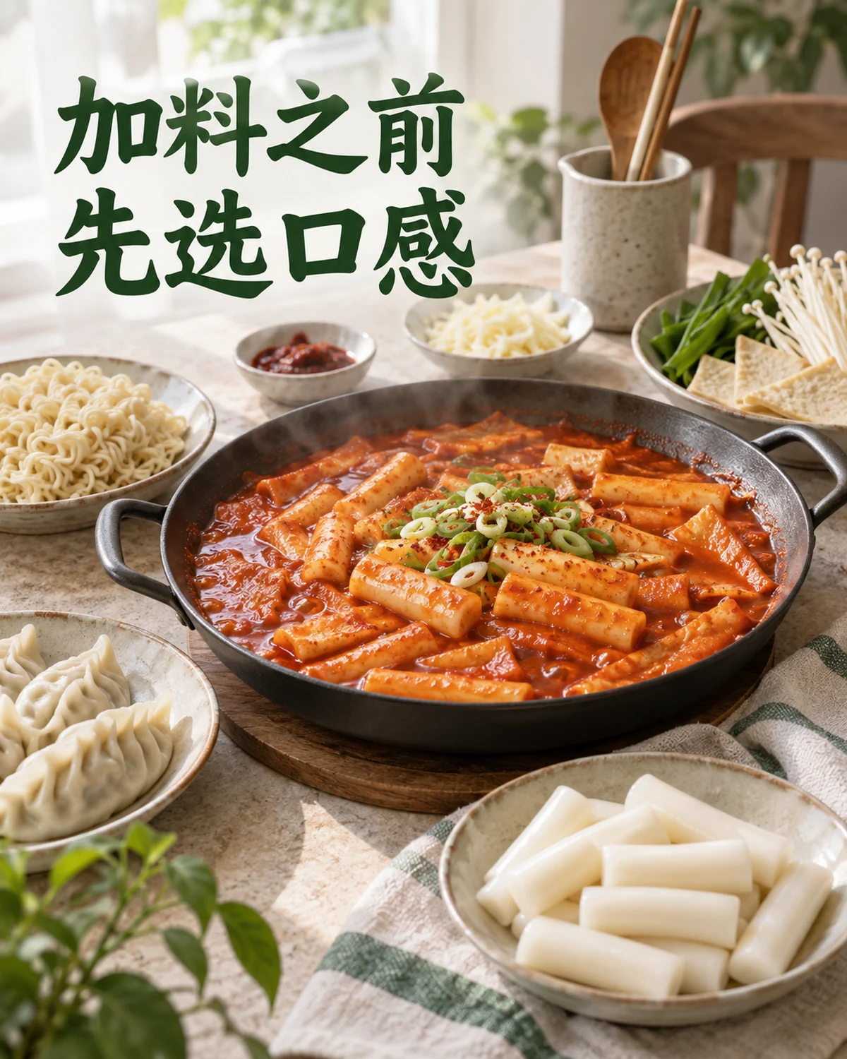 加料之前先选口感