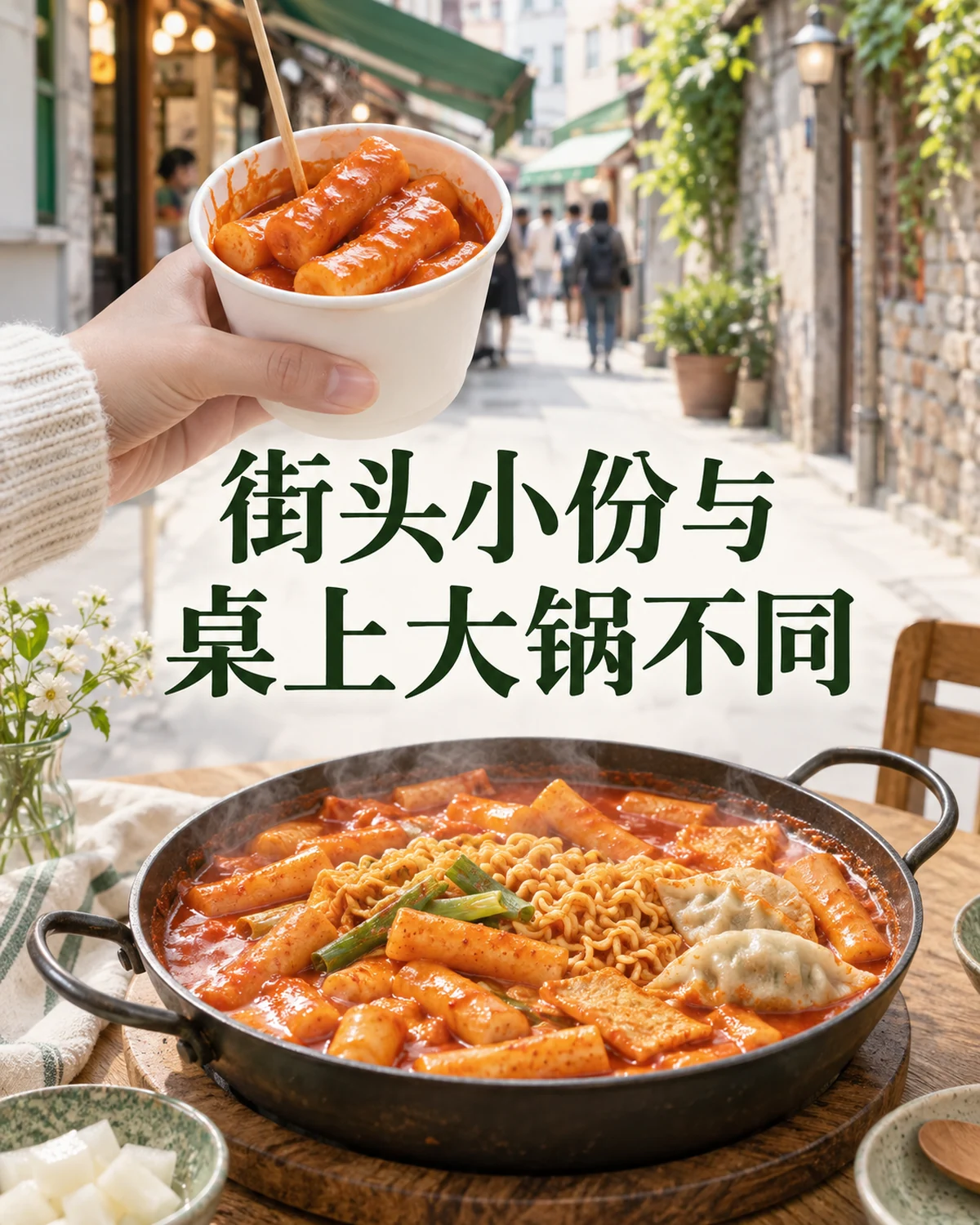 街头小份与桌上大锅不同