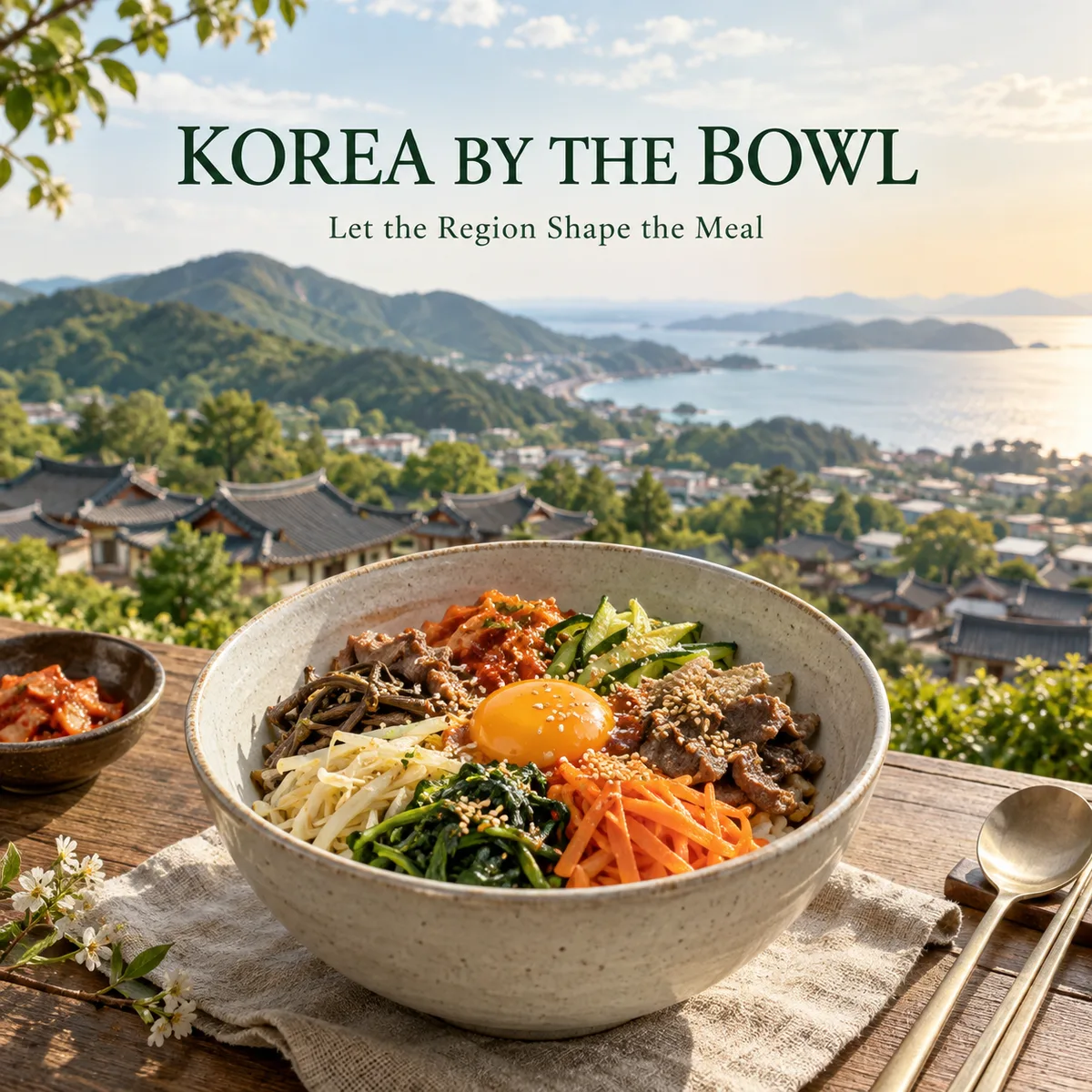 KOREA BY THE BOWL — Let the Region Shape the Meal