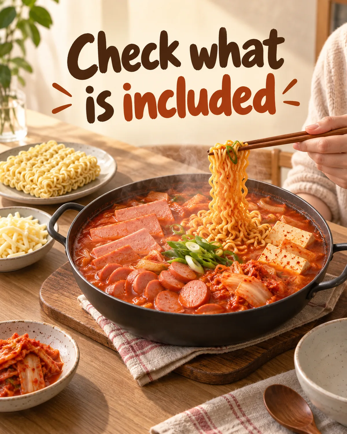 Confirm the serving unit and included additions before ordering.