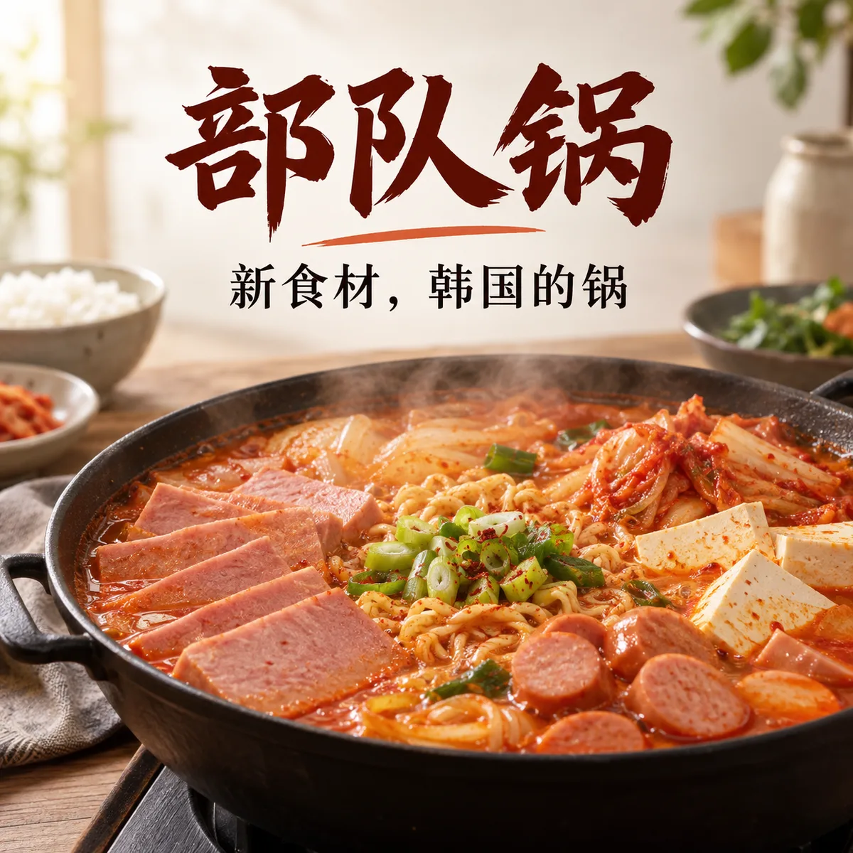 部队汤(부대찌개):战争催生的军队火锅,以及它的发源地