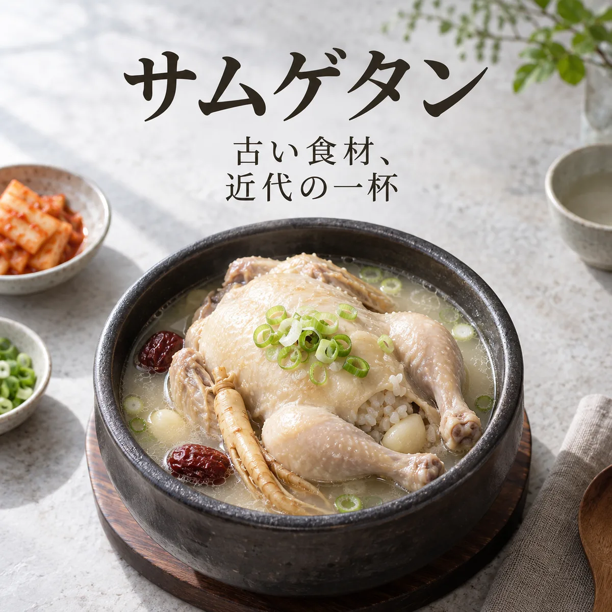 サムゲタンは昔から同じ姿だった?鶏・米・人参と近代の料理名