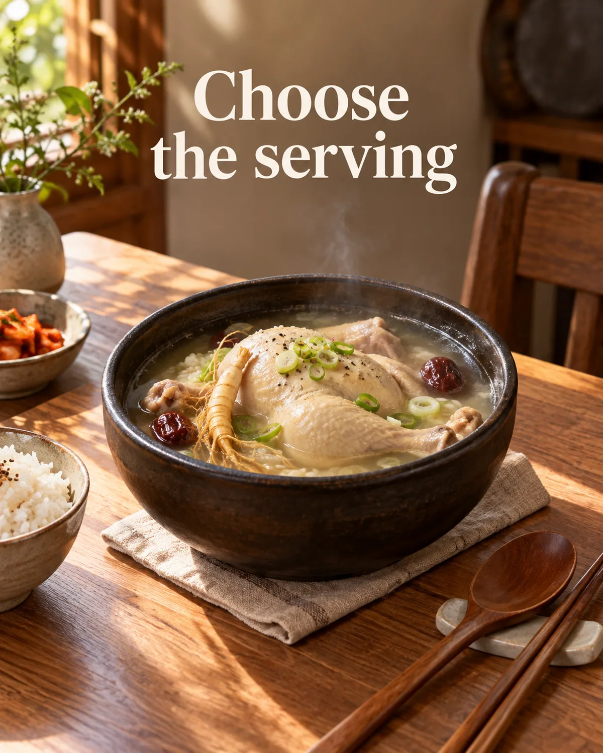 Check the ingredients, portion and serving format of the bowl you order.
