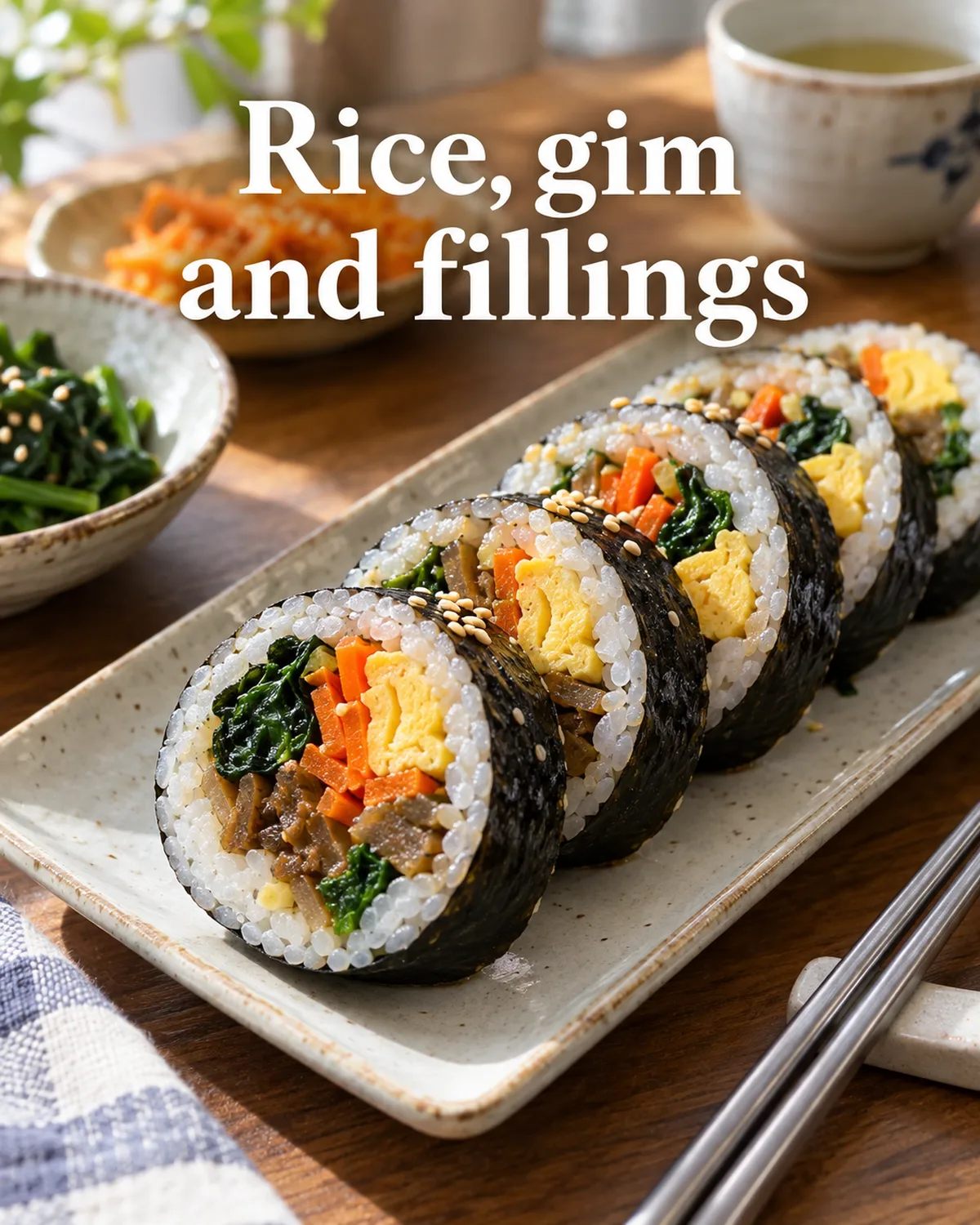 Gimbap combines several textures in each slice.