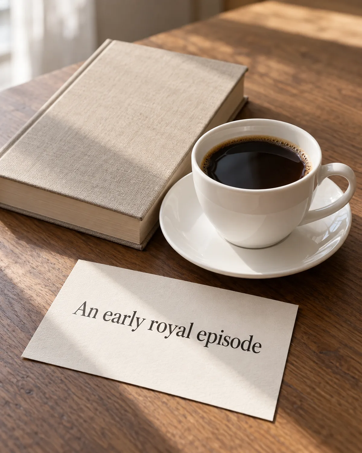A court episode does not explain every later coffee habit.