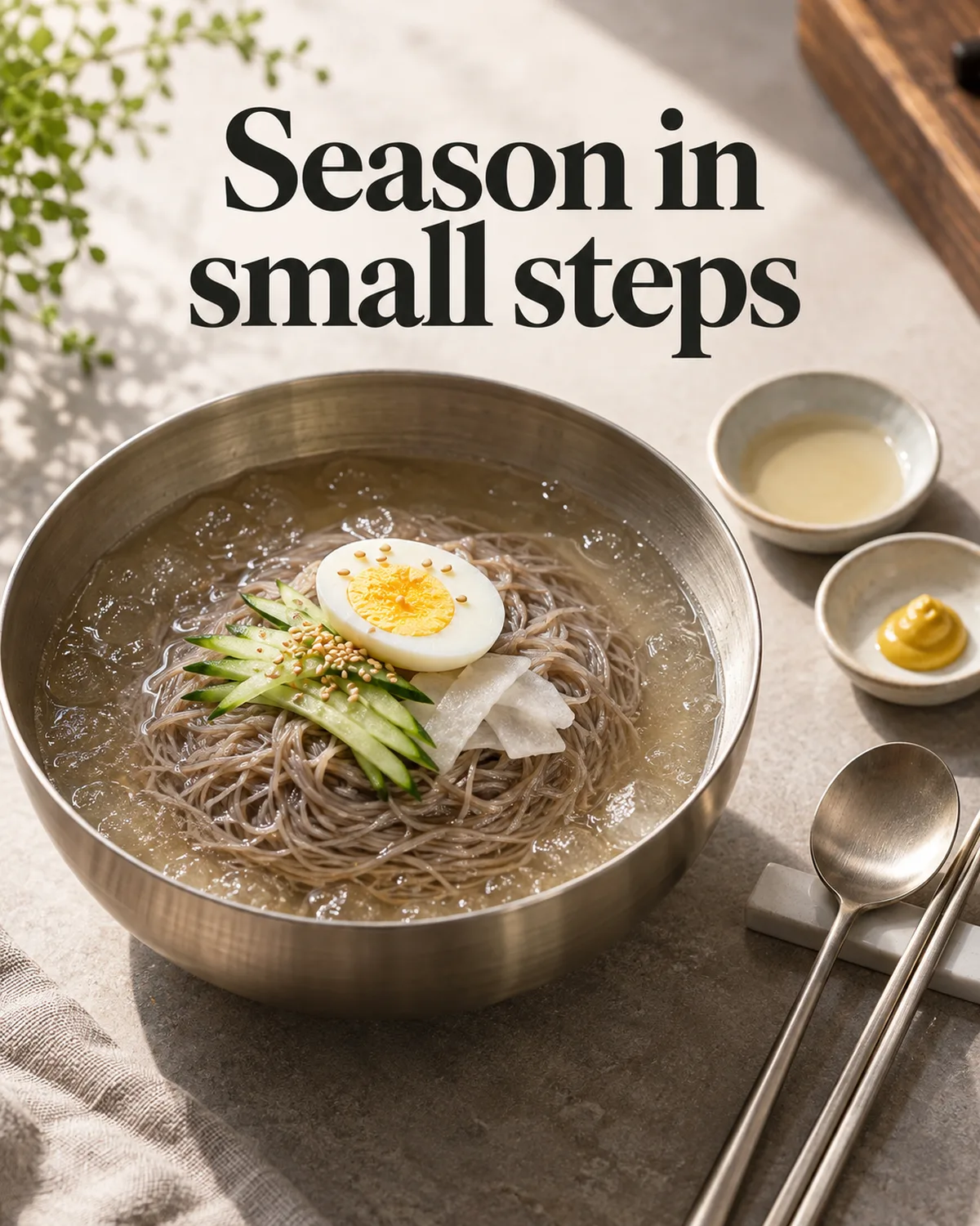 Taste first, then adjust vinegar or mustard if you want it.