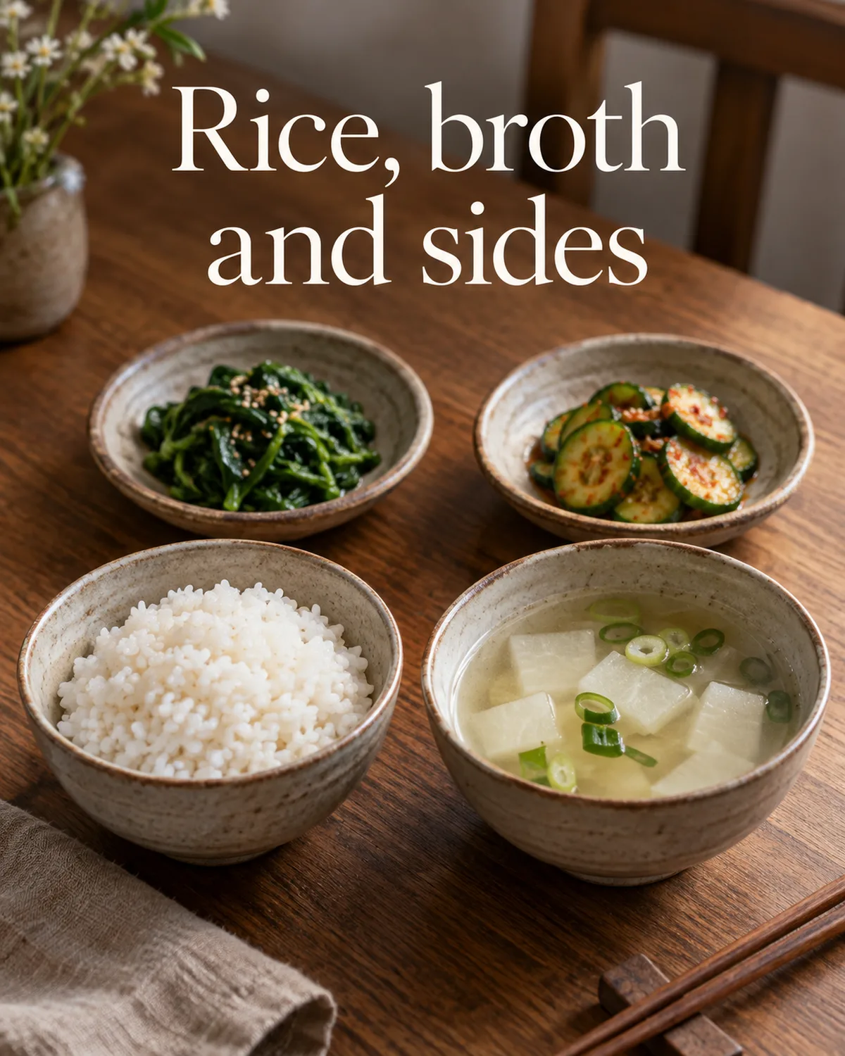 Read the meal through its components.