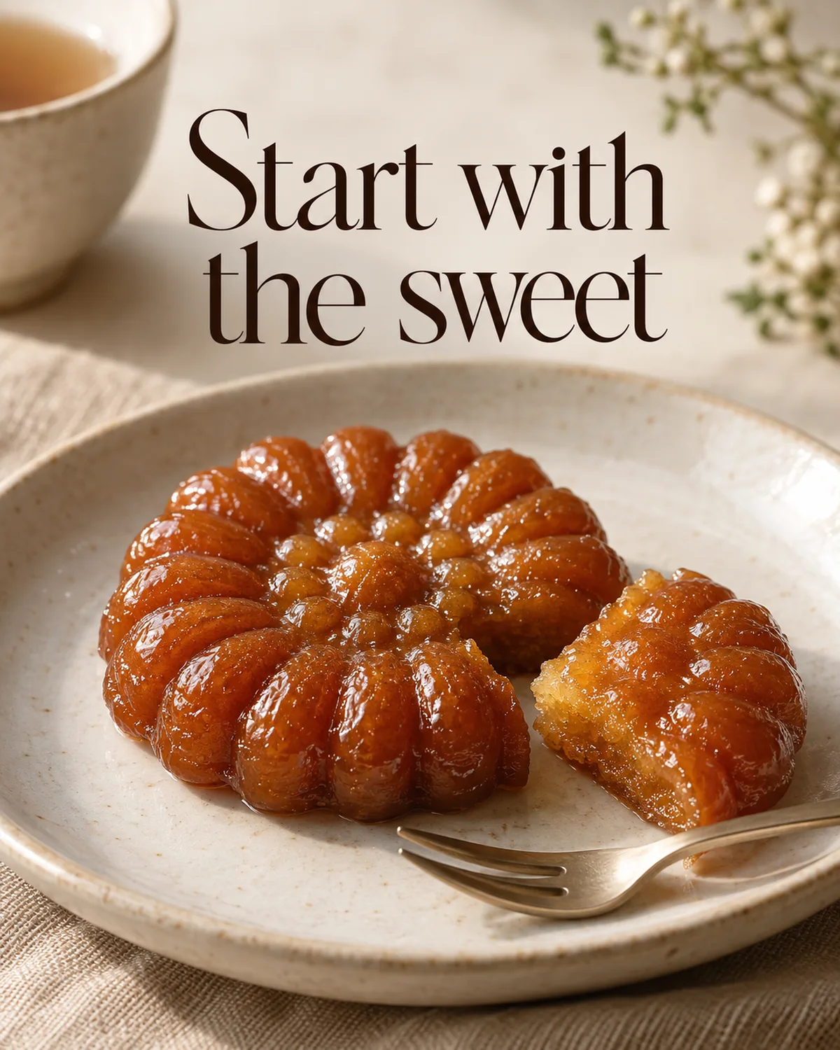 Compare a small plain bite first.