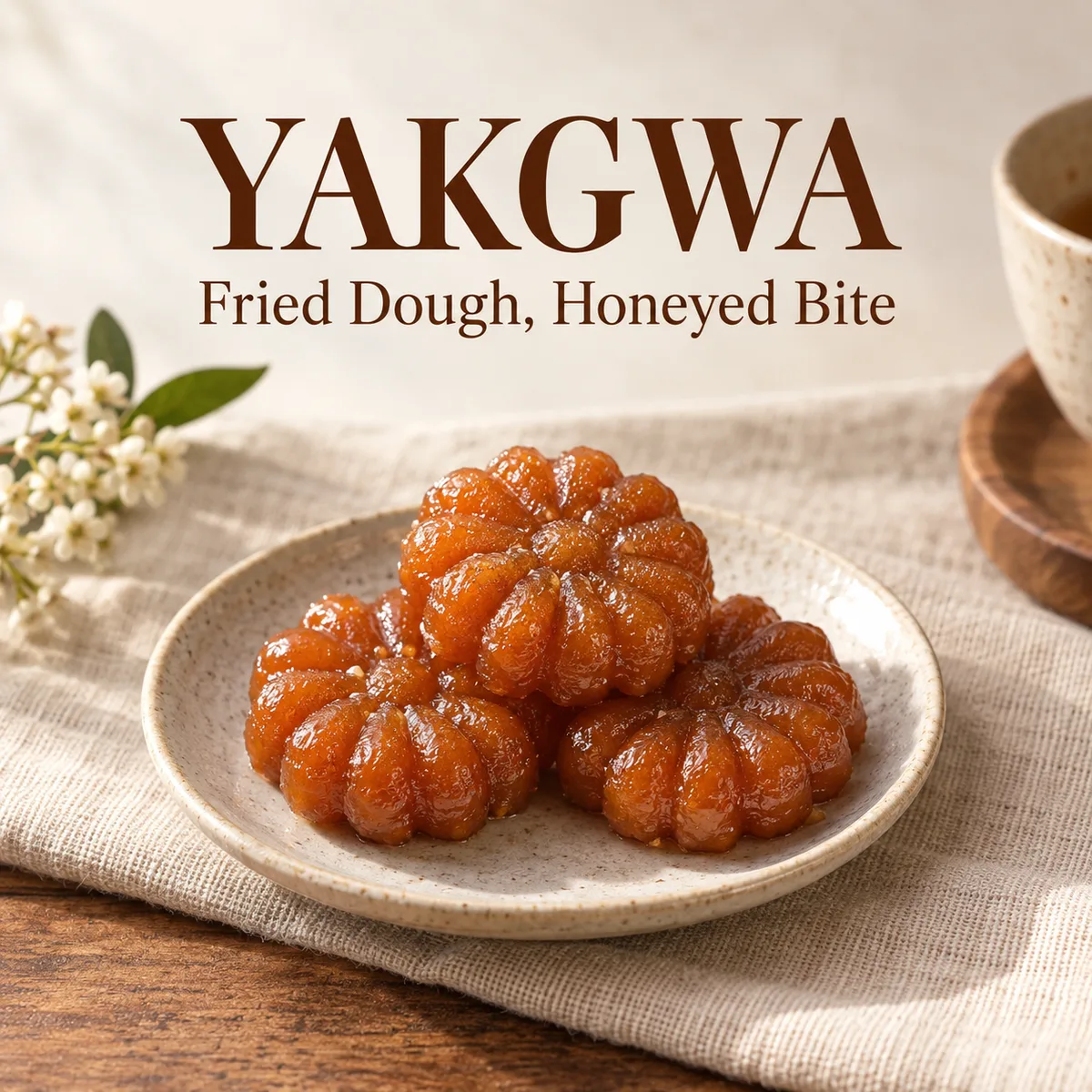 Yakgwa: Fried Dough, Syrup and the History of Korean Oil-and-Honey Sweets