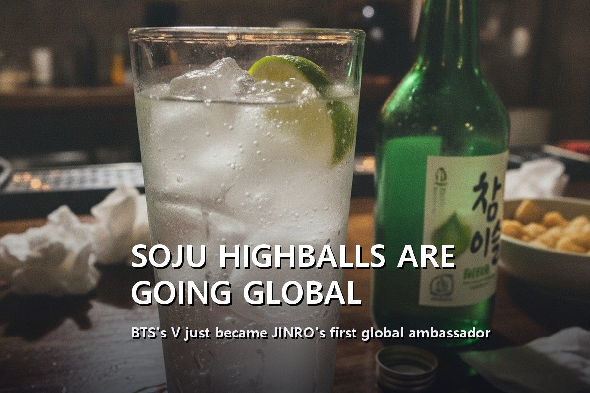 The Korean Soju Cocktail That Made BTS’s V a Global Brand Ambassador