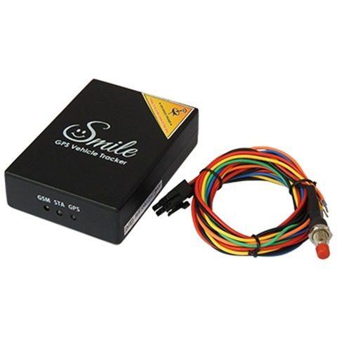 A black GPS vehicle tracking device with wiring, the kind used to covertly track a car — sasaeng fan explained