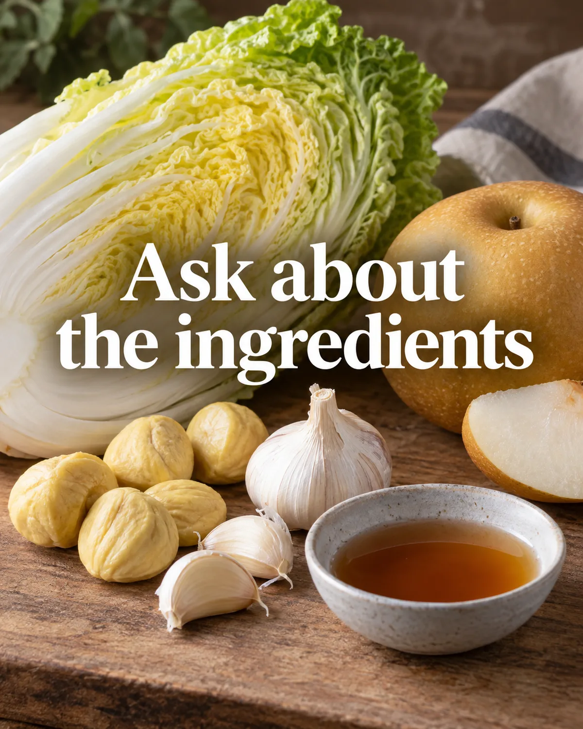 Check the filling, seafood seasoning and stock for your dietary needs.