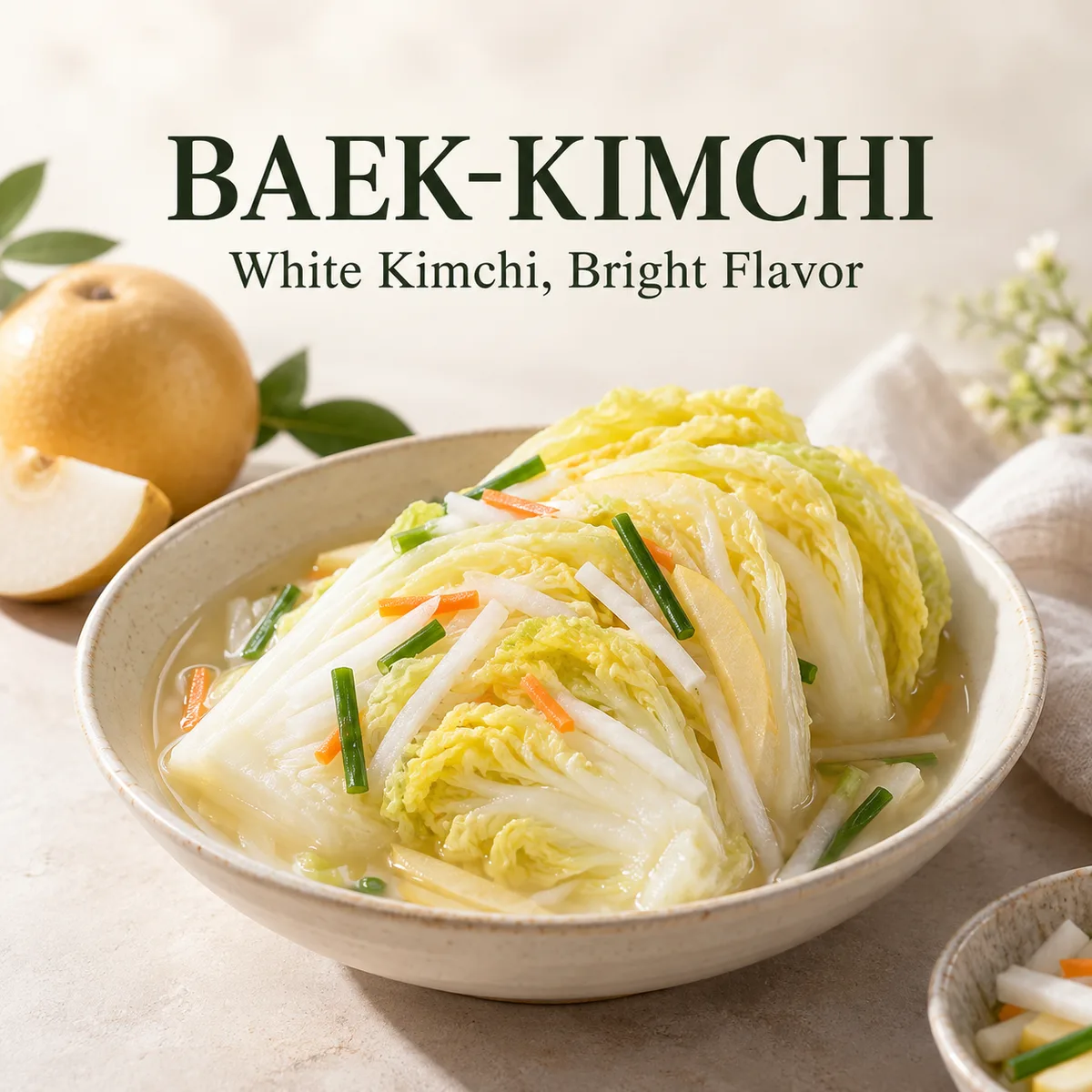 Kimchi Wasn’t Always Red: The History of Baek-Kimchi (White Kimchi) Korea’s Kings Ate