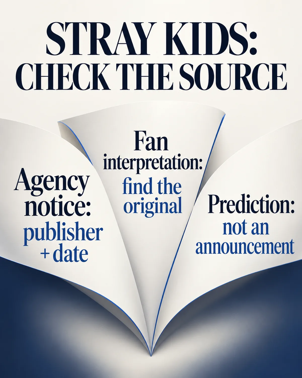 Identify the original publisher and date before treating a farewell claim as news.