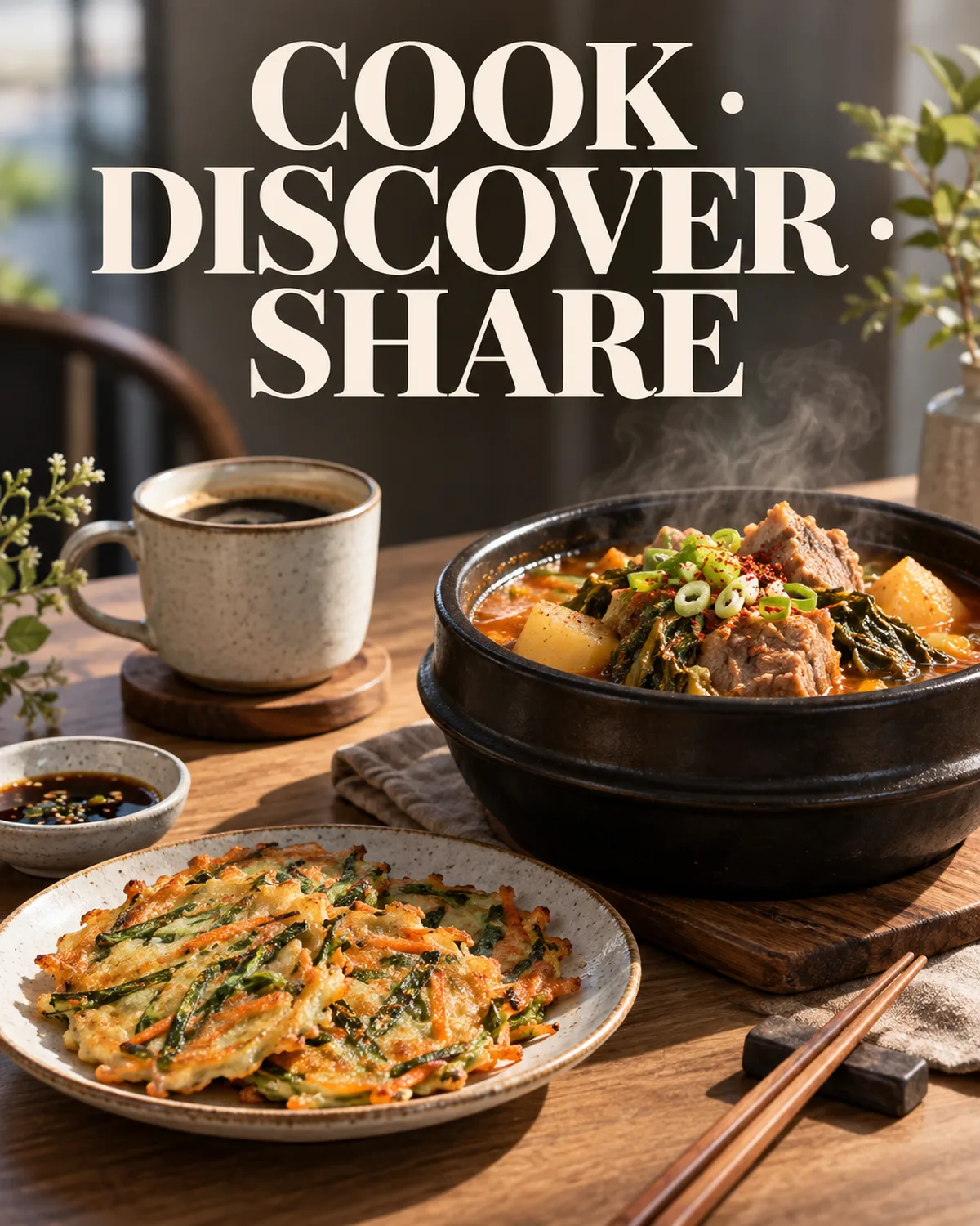 Cooking, restaurant outings and discovering a dish offer different food experiences.