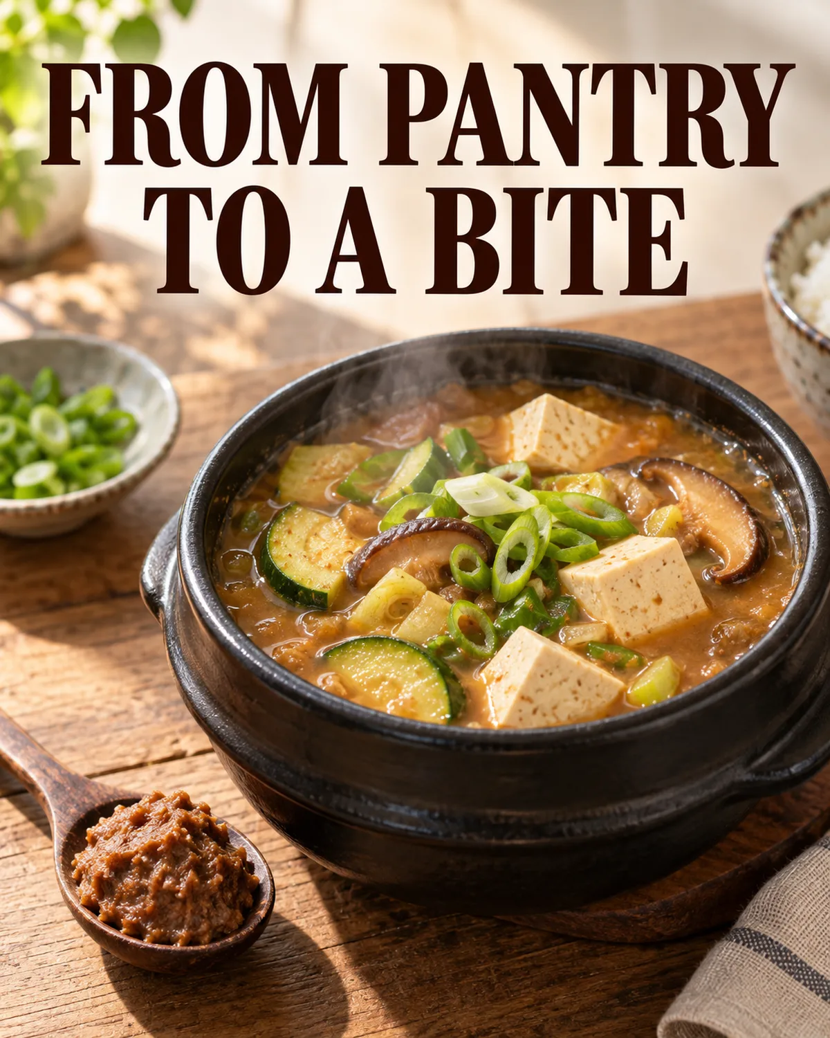 The quieter food story runs from storage through preparation to the meal.