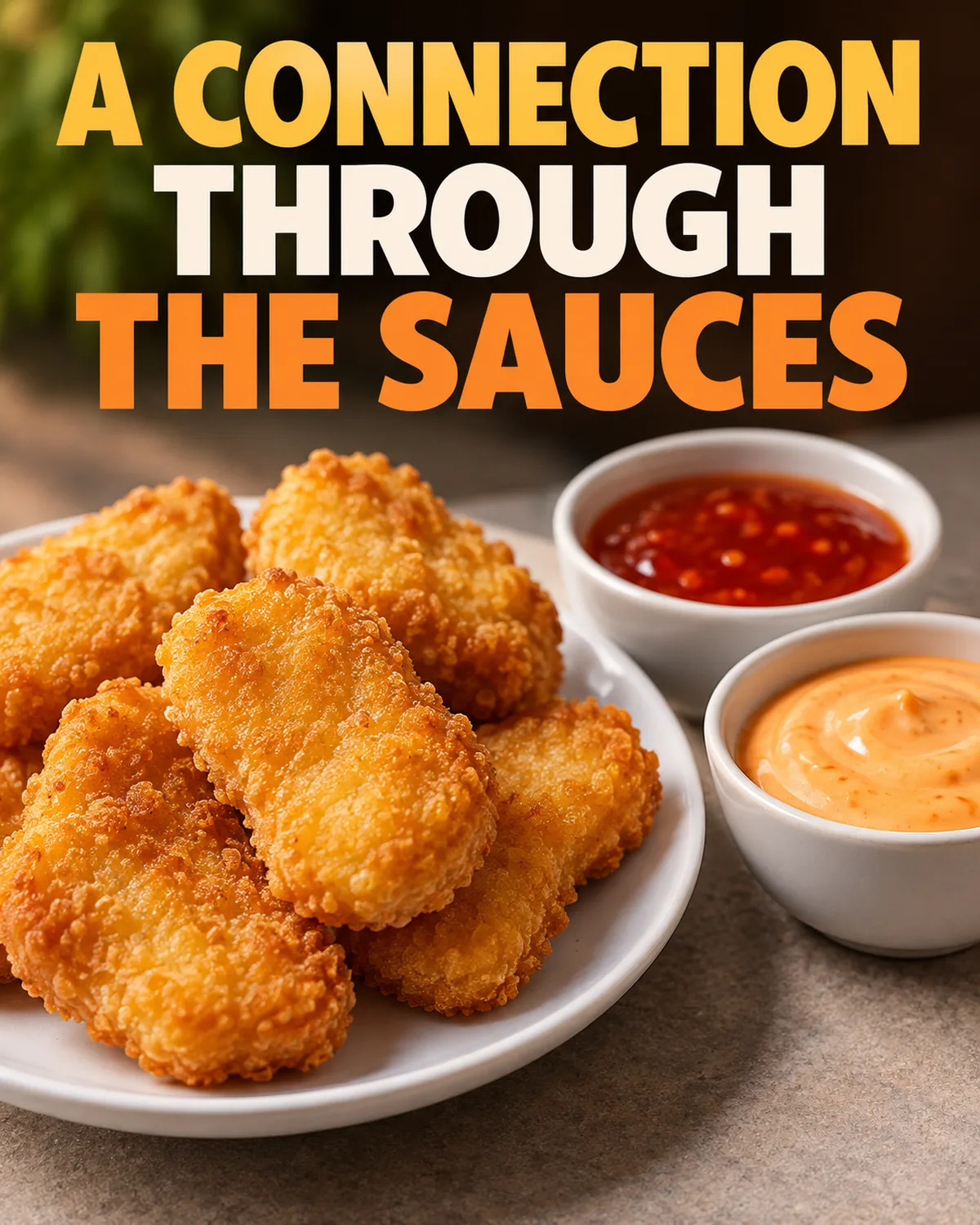 The company linked the two sauces to recipes from its South Korean restaurants.