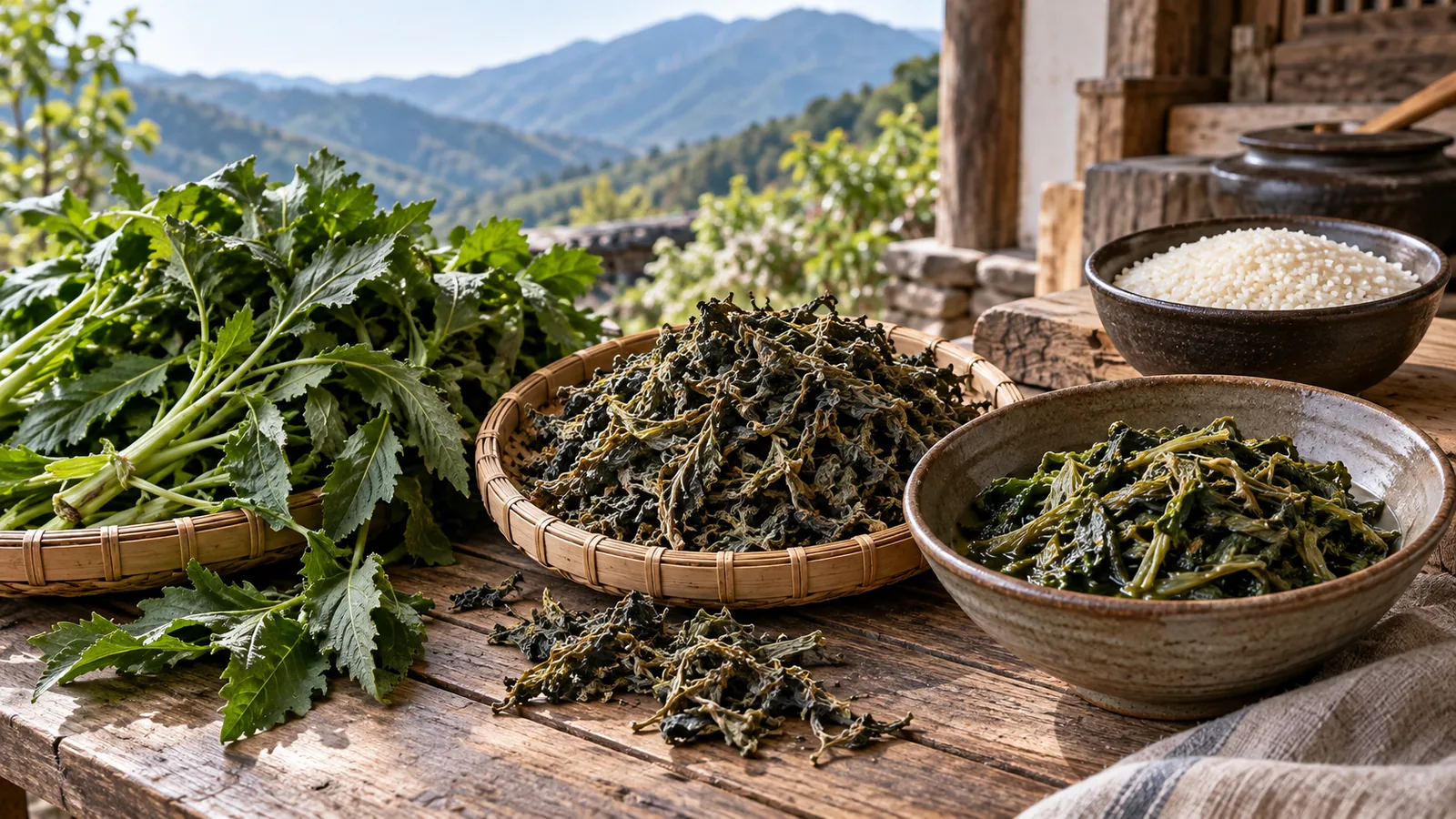 Ingredient and preservation close for regional identity