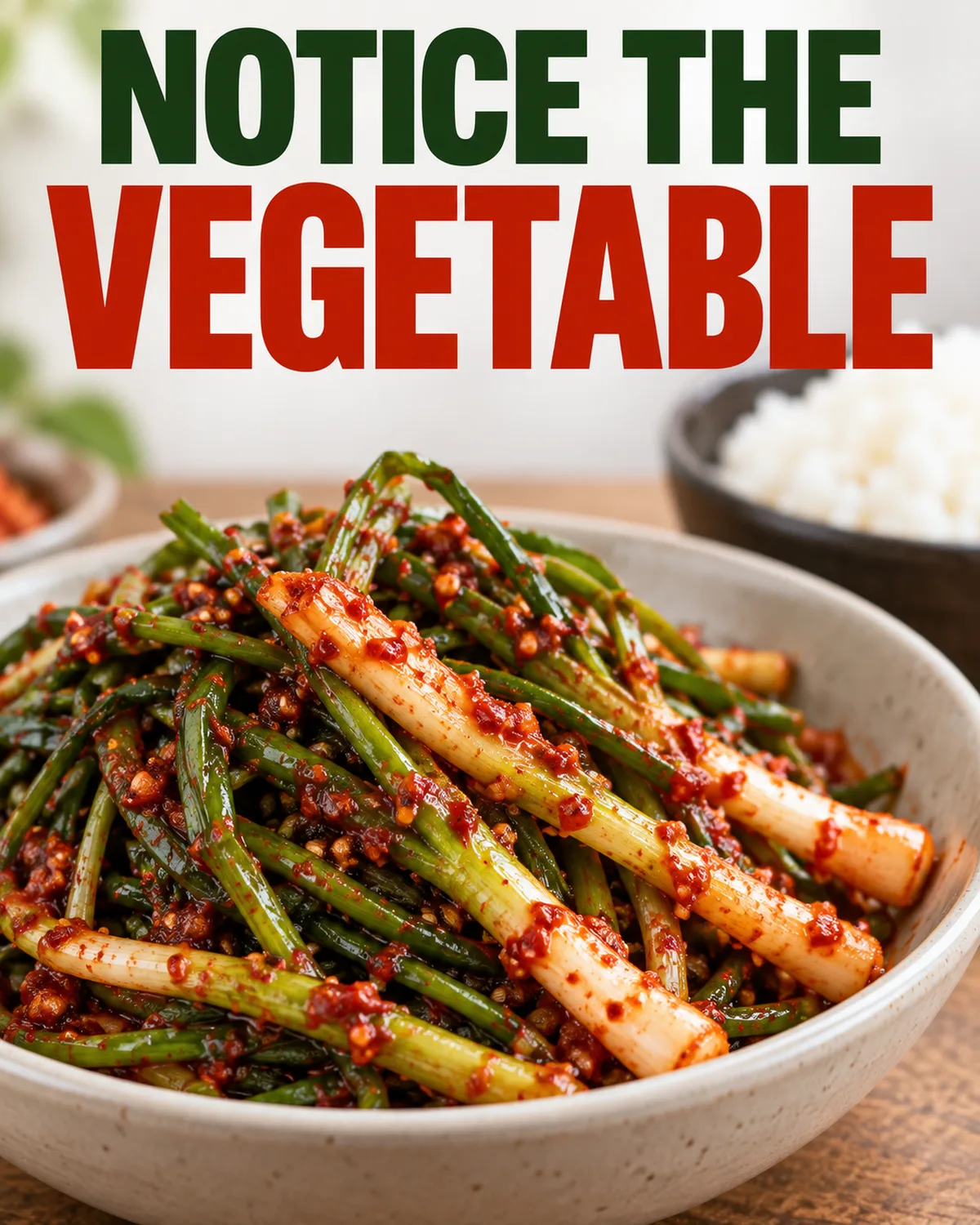 The vegetable’s form changes how a kimchi portion is lifted and eaten.