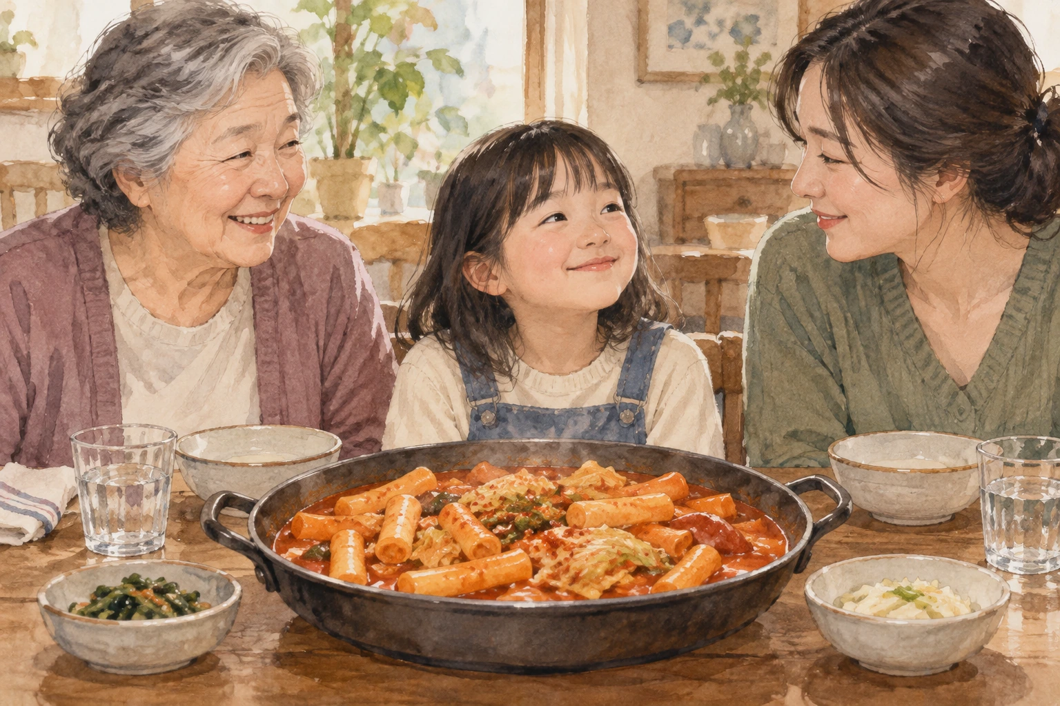 Returning to a familiar meal can give families an occasion to share memories.
