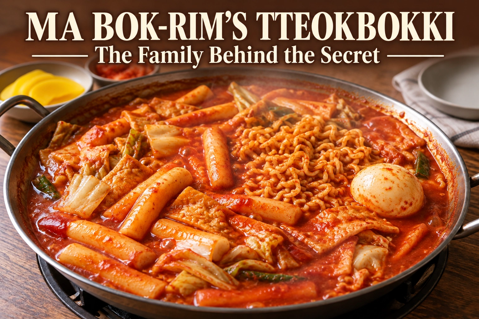 Ma Bok-rim’s Tteokbokki: The Secret Her Daughters-in-Law Learned