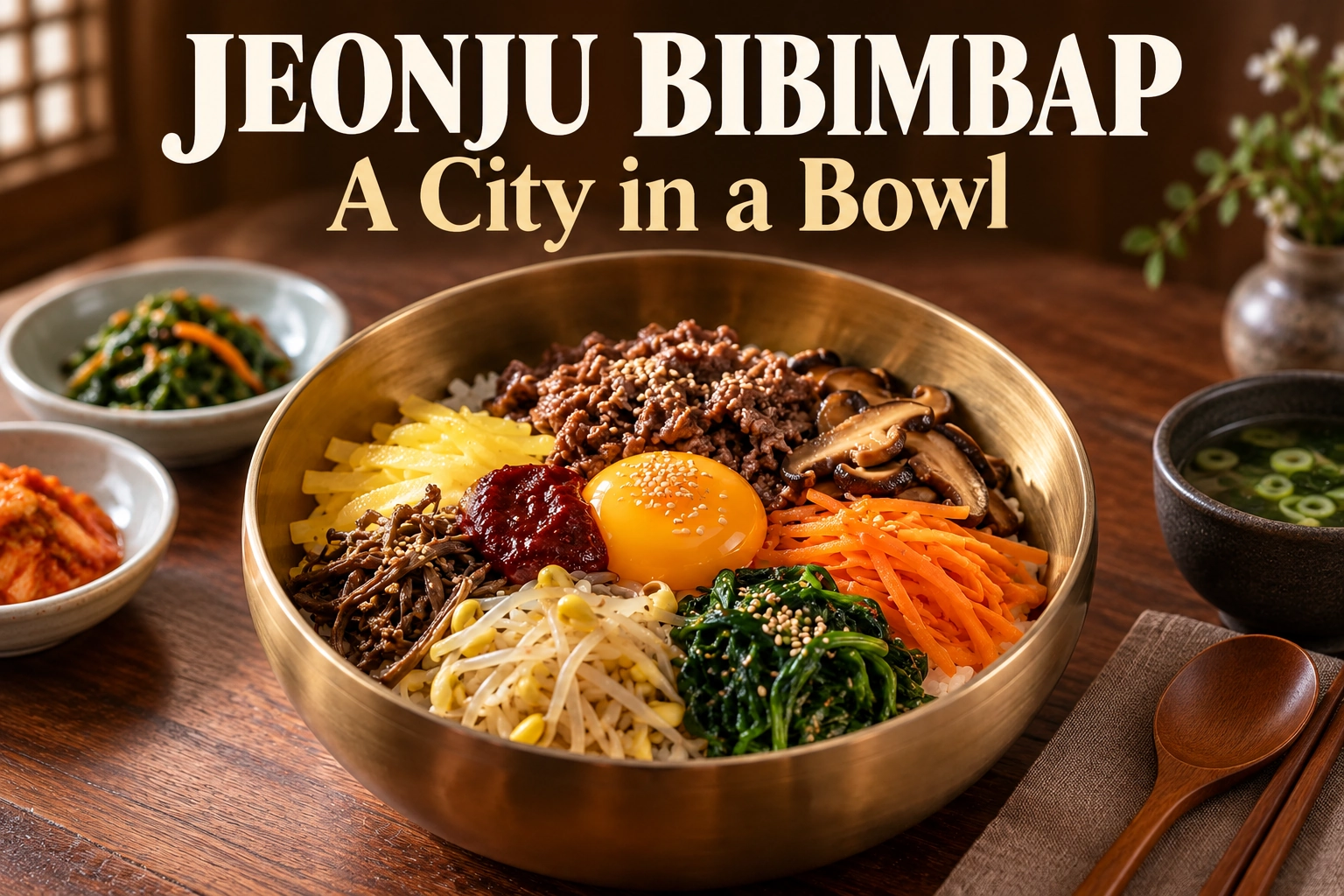 Bibimbap: Why Jeonju Became Korea’s Most Famous Mixed-Rice City