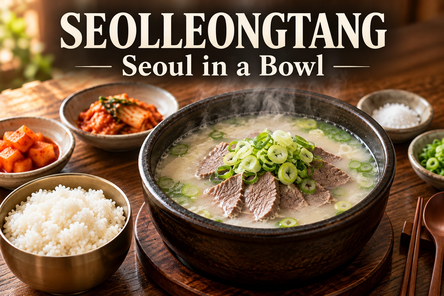 Seolleongtang: Seoul’s Milky Beef Soup, Its Debated Name and Urban History